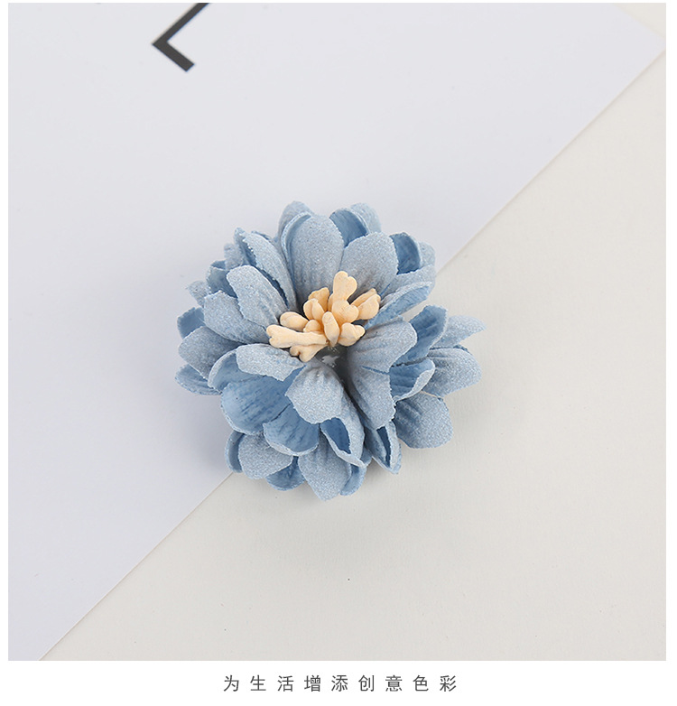 Most New Fabric Craft Shaped Chrysanthemum DIY Decoration Accessories Factory Direct Sales Clothing Ornament Flower Accessories