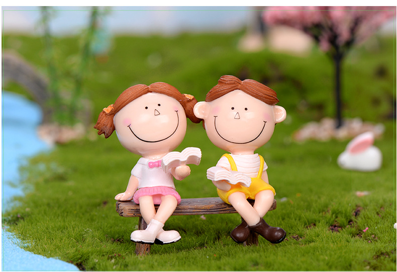 Chen Jun Craft Happy Couple Doll Keychain Pendant Men's and Women's Valentine's Day Gift Accessories PVC Plastic Ornaments Chen Jun Craft Happy Couple Doll Keychain Pendant Men's and Women's Valentine's Day Gift Accessories PVC Plastic Ornaments