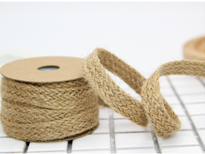 Factory Outlet clothing accessories knitted cotton hemp rope with rope braid DIY craft decoration volume Ribbon Ribbon Factory Outlet clothing accessories knitted cotton hemp rope with rope braid DIY craft decoration volume Ribbon Ribbon