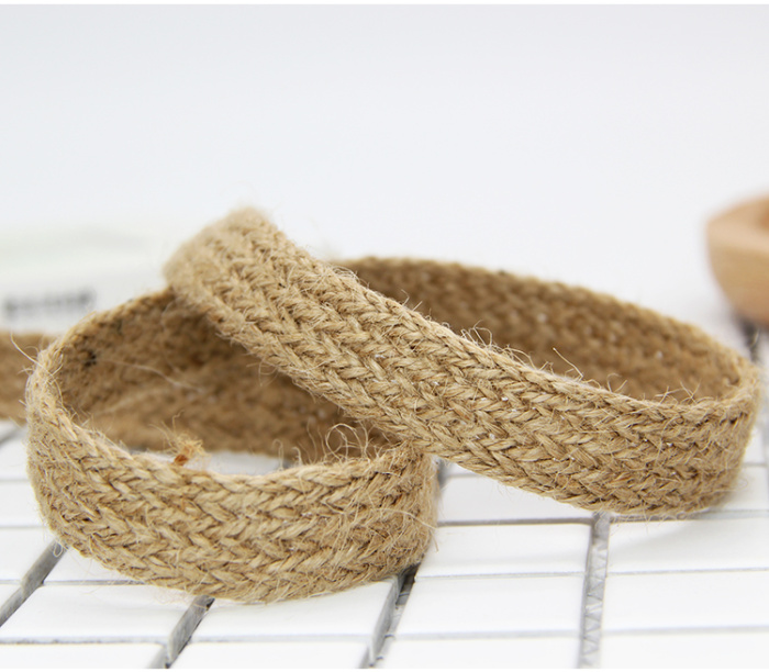 Factory Outlet clothing accessories knitted cotton hemp rope with rope braid DIY craft decoration volume Ribbon Ribbon Factory Outlet clothing accessories knitted cotton hemp rope with rope braid DIY craft decoration volume Ribbon Ribbon