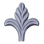 FA903 gothic style moving accessories feel rattan decorative bar craft gifts hardware iron strip to the sample