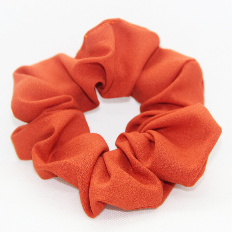 South Korea Imported Korean Jewelry Hair Accessories Candy Color Solid Color Fabric Craft Chiffon Hair Ring Headdress Flower Headwear Hair Rope South Korea Imported Korean Jewelry Hair Accessories Candy Color Solid Color Fabric Craft Chiffon Hair Ring Headdress Flower Headwear Hair Rope