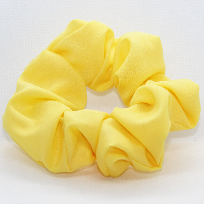 South Korea Imported Korean Jewelry Hair Accessories Candy Color Solid Color Fabric Craft Chiffon Hair Ring Headdress Flower Headwear Hair Rope South Korea Imported Korean Jewelry Hair Accessories Candy Color Solid Color Fabric Craft Chiffon Hair Ring Headdress Flower Headwear Hair Rope