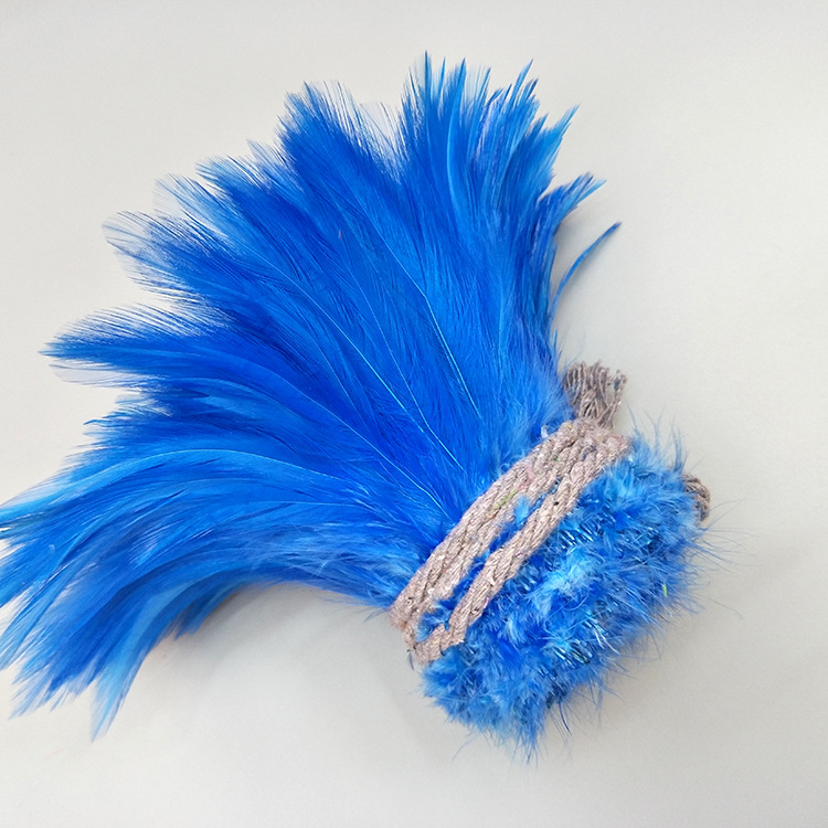 Factory Direct Sales High Quality White Feather Ear Cleaning Headdress Hat Flower Corsage DIY Handmade Buoy Craft Accessories Feather