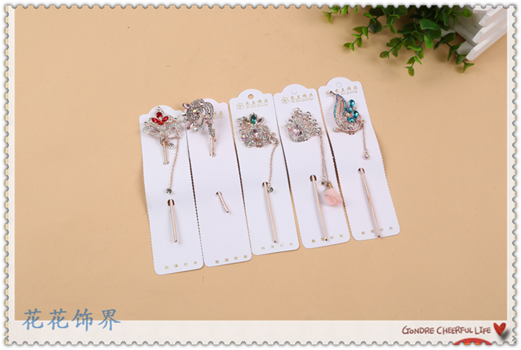 Classical Style Spot Drill Craft Hair Accessories Hairpin Original Crystal Set Up-Do Hairpin Styles Classical Style Spot Drill Craft Hair Accessories Hairpin Original Crystal Set Up-Do Hairpin Styles