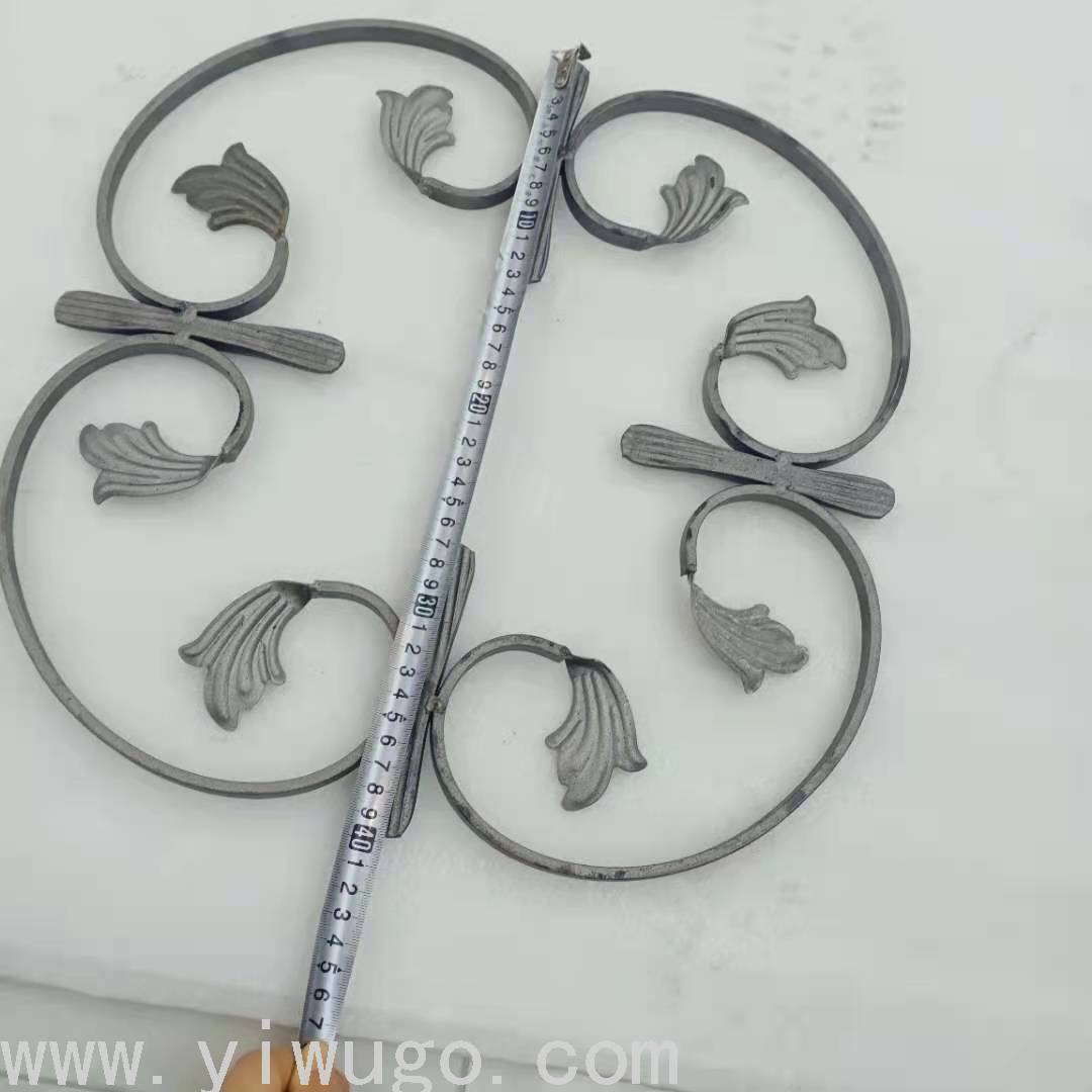Factory in Stock Cast Iron Fence Corral Iron Parts Iron Castings Craft Materials Accessories Cast Iron Flower Pieces