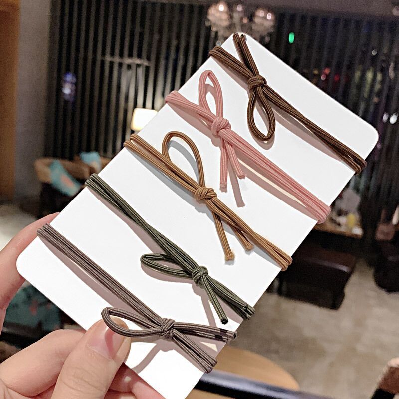 Korean Dongdaemun Hair Accessory round Beads Rubber Band Morandi Hair Band Online Influencer Head String Small Jewelry Girl Hair Ties/Hair Bands Korean Dongdaemun Hair Accessory round Beads Rubber Band Morandi Hair Band Online Influencer Head String Small Jewelry Girl Hair Ties/Hair Bands
