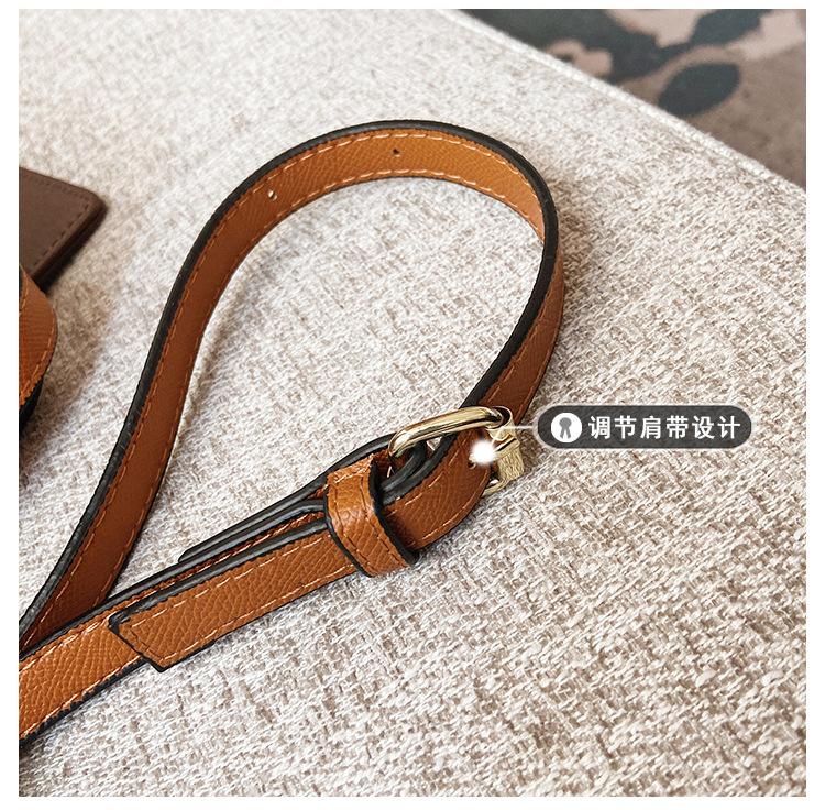 2021 New Spring Wear Handbags Large Capacity Fashion Messenger Bag Women's Bag Simple Western Style Textured One-Shoulder Bag Bag 2021 New Spring Wear Handbags Large Capacity Fashion Messenger Bag Women's Bag Simple Western Style Textured One-Shoulder Bag Bag