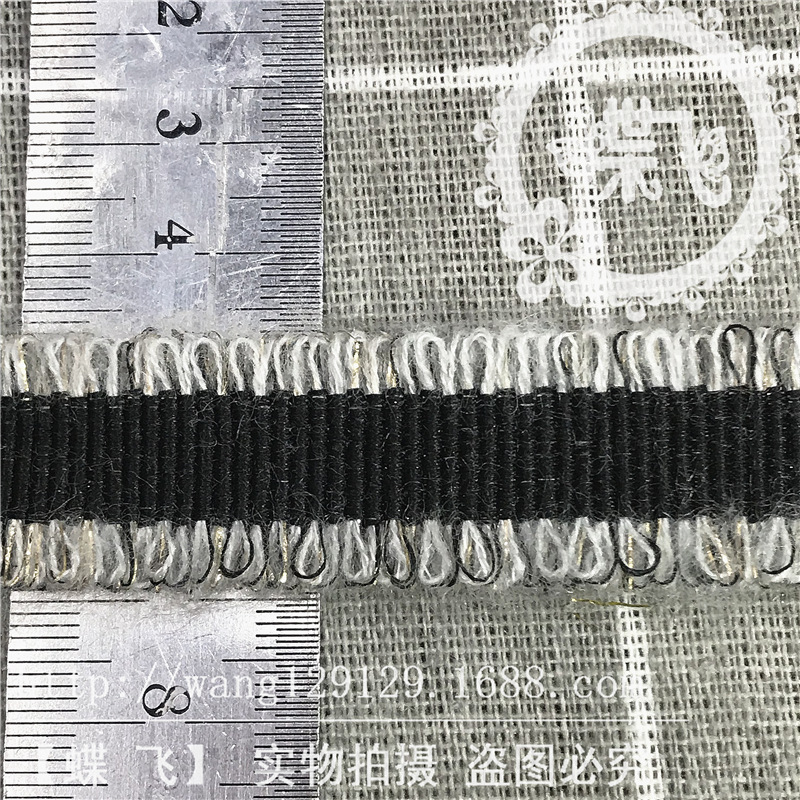 G651 south Korean ribbon new mohair flat double side mini bar dress DIY accessory jewelry