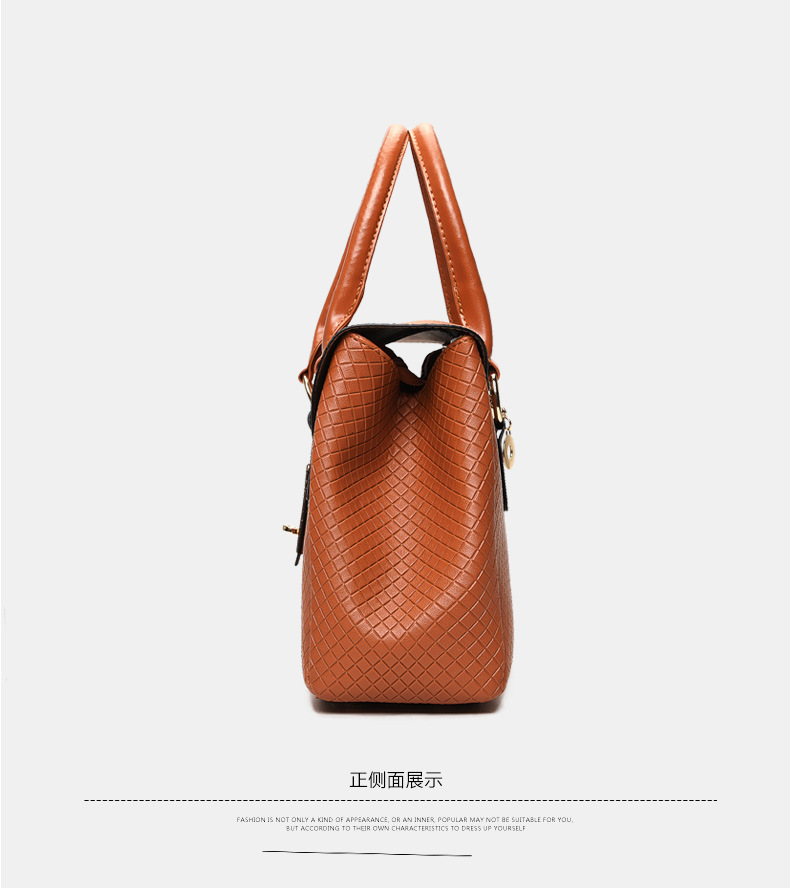 2021 New Women's Bag European and American Fashion Shoulder Crossbody Handbags Mother and Child Bag Set 6-Piece Set 2021 New Women's Bag European and American Fashion Shoulder Crossbody Handbags Mother and Child Bag Set 6-Piece Set