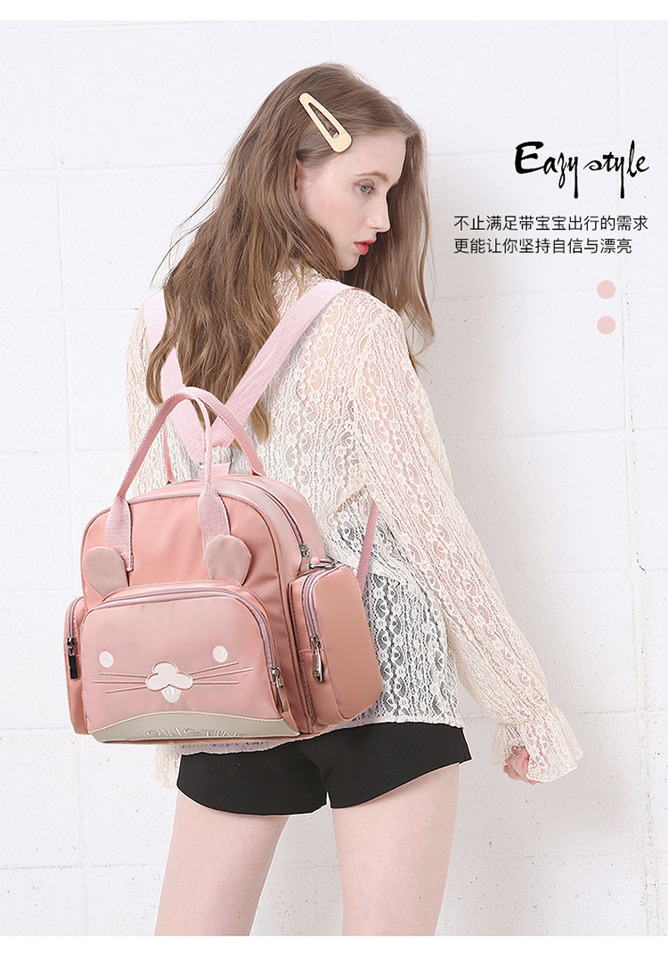 New Style Handbags for Moms Multi-Functional Fashion Baby Bag Backpack Large Capacity Diaper Bag Custom Logo New Style Handbags for Moms Multi-Functional Fashion Baby Bag Backpack Large Capacity Diaper Bag Custom Logo