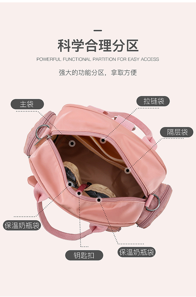 New Style Handbags for Moms Multi-Functional Fashion Baby Bag Backpack Large Capacity Diaper Bag Custom Logo New Style Handbags for Moms Multi-Functional Fashion Baby Bag Backpack Large Capacity Diaper Bag Custom Logo