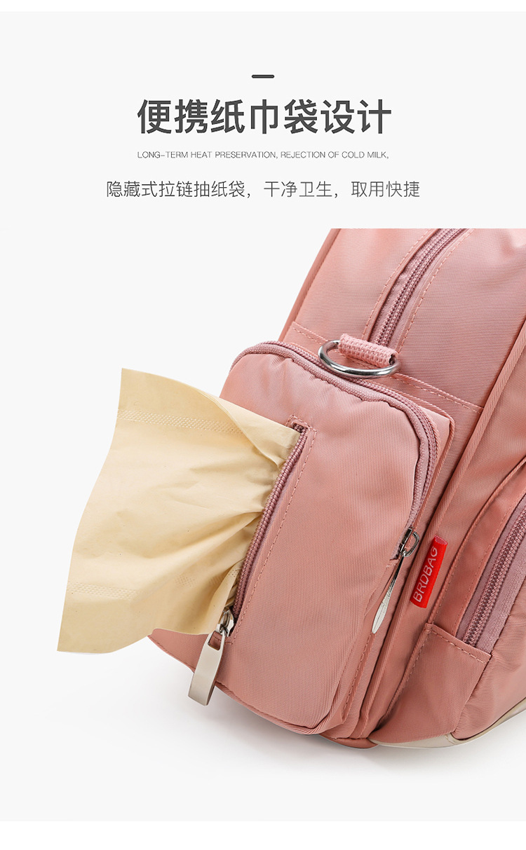 New Style Handbags for Moms Multi-Functional Fashion Baby Bag Backpack Large Capacity Diaper Bag Custom Logo New Style Handbags for Moms Multi-Functional Fashion Baby Bag Backpack Large Capacity Diaper Bag Custom Logo