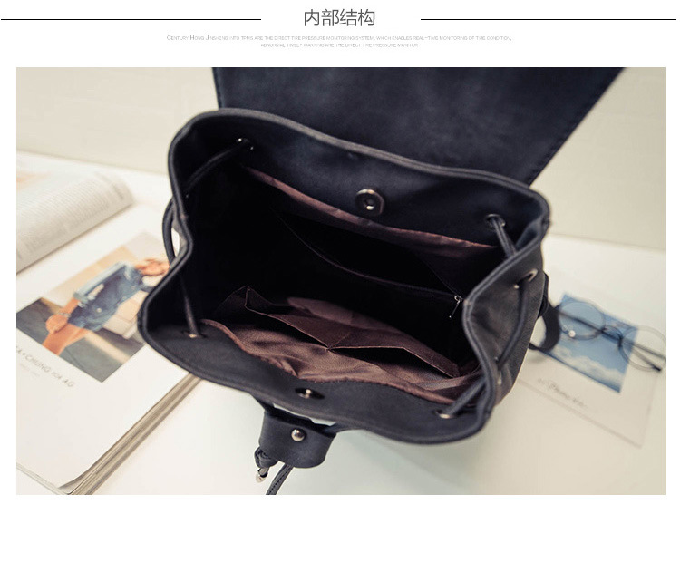 College Wind Backpack Womens 2020 Cross-Border New Trend PU Leather Handbags Fashion Solid Color Ladies Bags