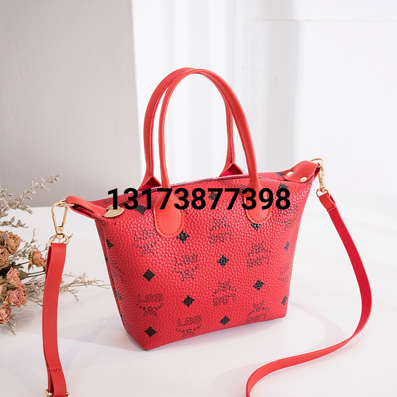 2020 Summer New Korean Style Fashion Printing Foreign Trade Women&#039;s Small Handbags Shoulder Messenger Bag Guangzhou Pu Women&#039;s Bag