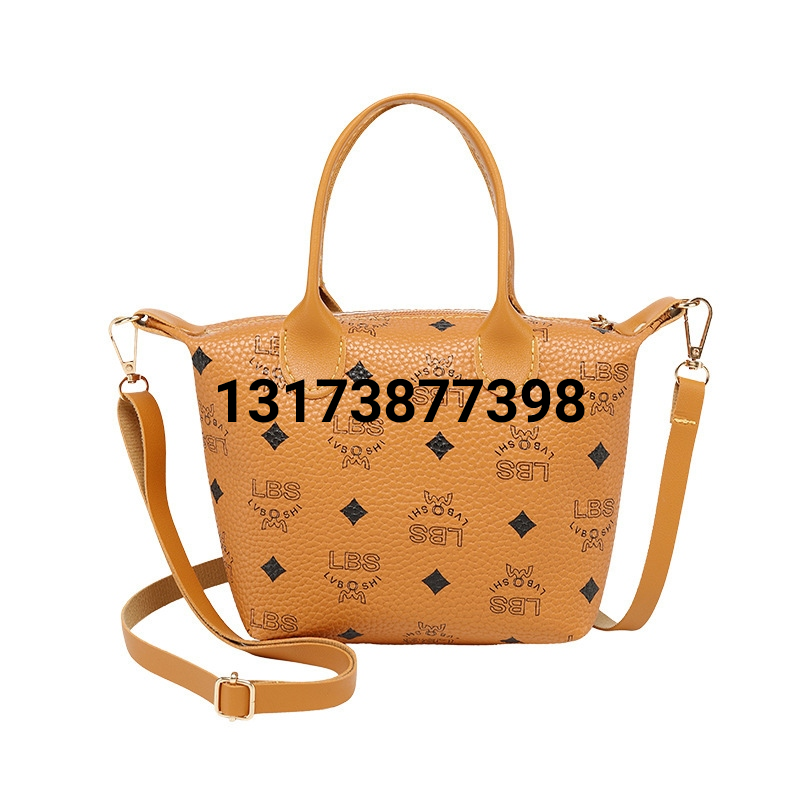 2020 Summer New Korean Style Fashion Printing Foreign Trade Women&#039;s Small Handbags Shoulder Messenger Bag Guangzhou Pu Women&#039;s Bag