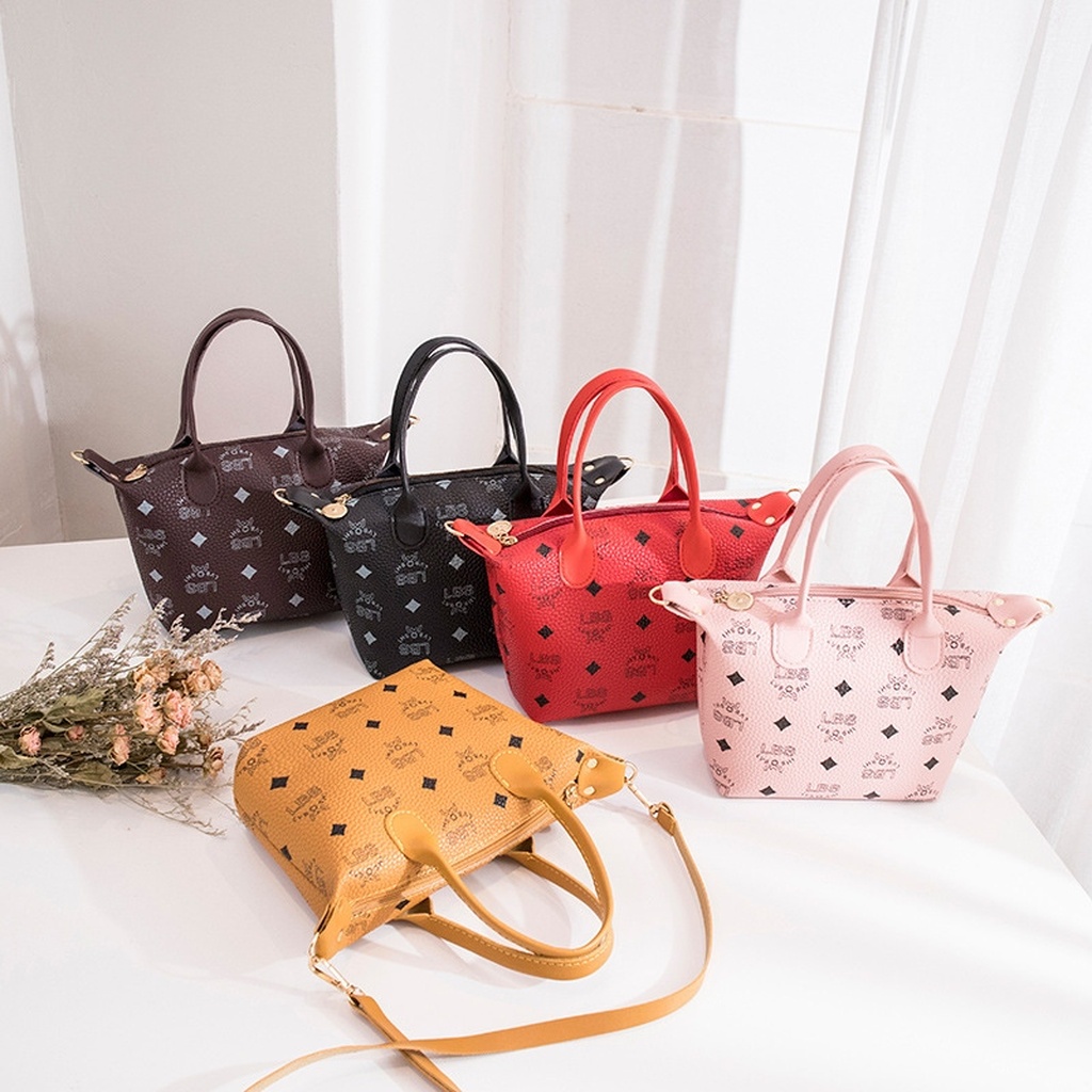 2020 Summer New Korean Style Fashion Printing Foreign Trade Women's Small Handbags Shoulder Messenger Bag Guangzhou Pu Women's Bag