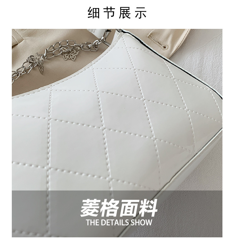 Thick Chain Small Handbags Women's 2021 New Baguette Underarm Phone Bag Fashion Portable Shoulder Messenger Bag Thick Chain Small Handbags Women's 2021 New Baguette Underarm Phone Bag Fashion Portable Shoulder Messenger Bag