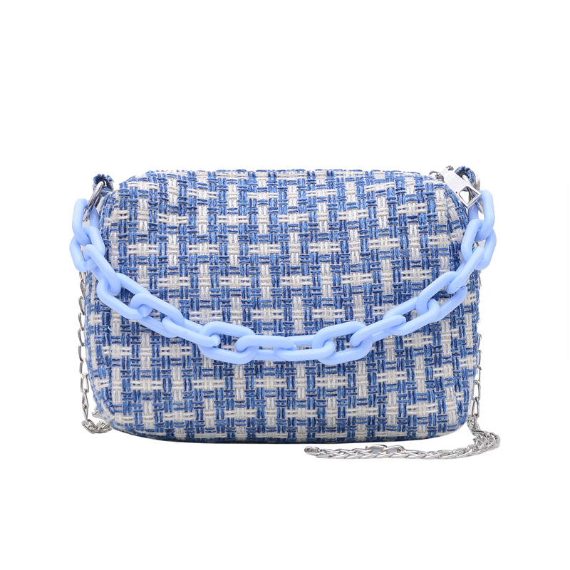 Fresh Chain Small Handbags 2021 New Fashion Summer This Year Popular Western Style Shoulder Crossbody Small Square Bag