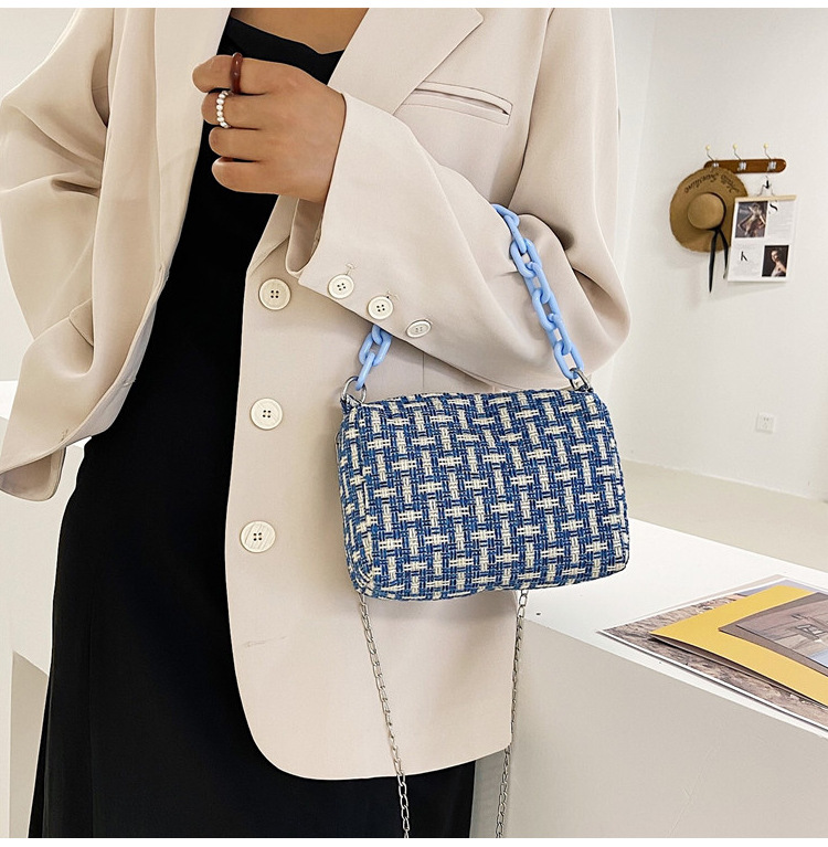 Fresh Chain Small Handbags 2021 New Fashion Summer This Year Popular Western Style Shoulder Crossbody Small Square Bag Fresh Chain Small Handbags 2021 New Fashion Summer This Year Popular Western Style Shoulder Crossbody Small Square Bag