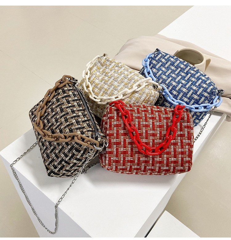 Fresh Chain Small Handbags 2021 New Fashion Summer This Year Popular Western Style Shoulder Crossbody Small Square Bag Fresh Chain Small Handbags 2021 New Fashion Summer This Year Popular Western Style Shoulder Crossbody Small Square Bag