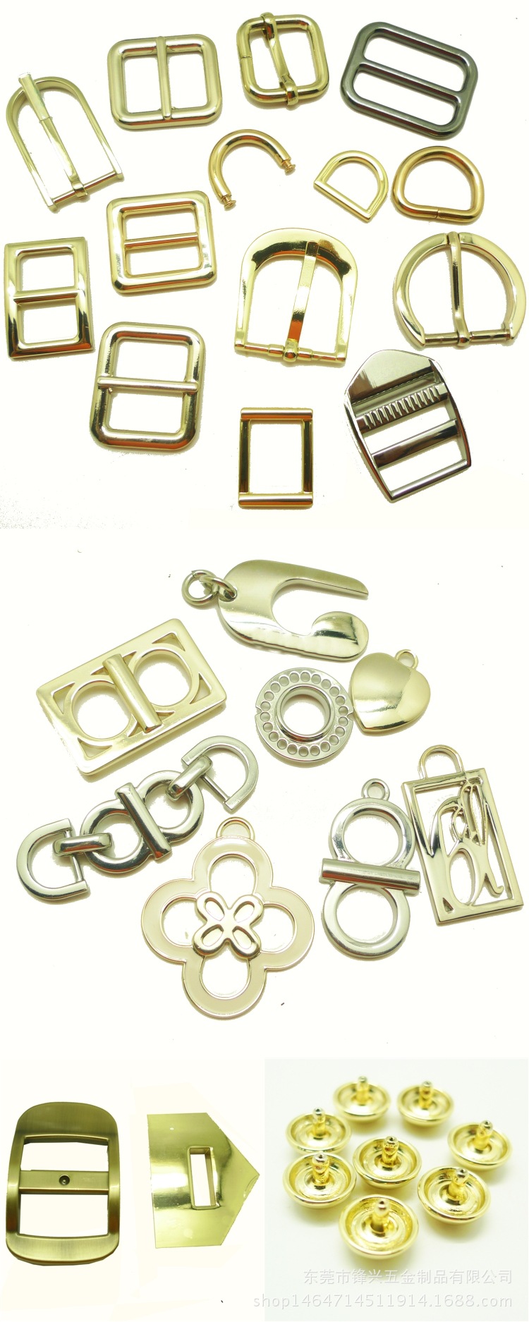 Closed alloy hooks wrap fashion Cases andbags accessories, which taste and taste the decorative elements in handbags and handbags