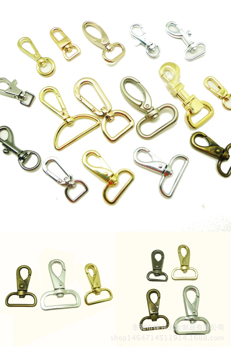 Closed alloy hooks wrap fashion Cases andbags accessories, which taste and taste the decorative elements in handbags and handbags