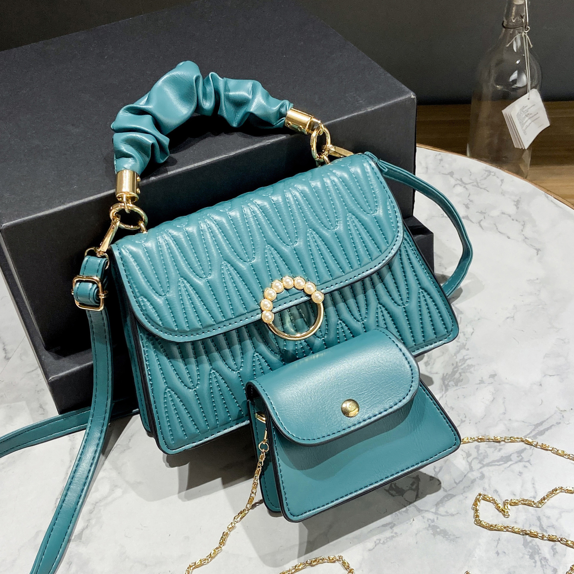 Foreign Trade Bag for Women 2021 New Fashion Korean Style Jelly Small Bag Mother and Child Bag Shoulder Crossbody Women's Bag Handbags Foreign Trade Bag for Women 2021 New Fashion Korean Style Jelly Small Bag Mother and Child Bag Shoulder Crossbody Women's Bag Handbags