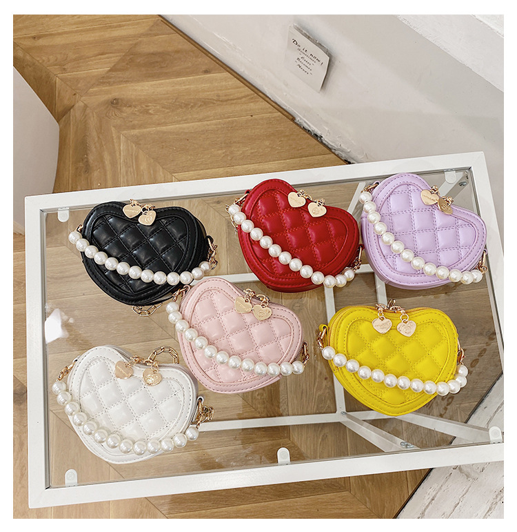 Lucky Pig Korean Cute Cartoon Kid's Messenger Bag Fashion Casual Pu Mirror Princess Handbags Wholesale