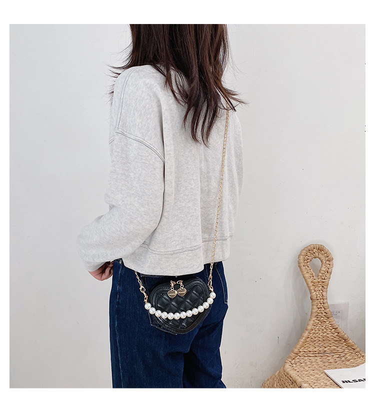 Lucky Pig Korean Cute Cartoon Kid's Messenger Bag Fashion Casual Pu Mirror Princess Handbags Wholesale