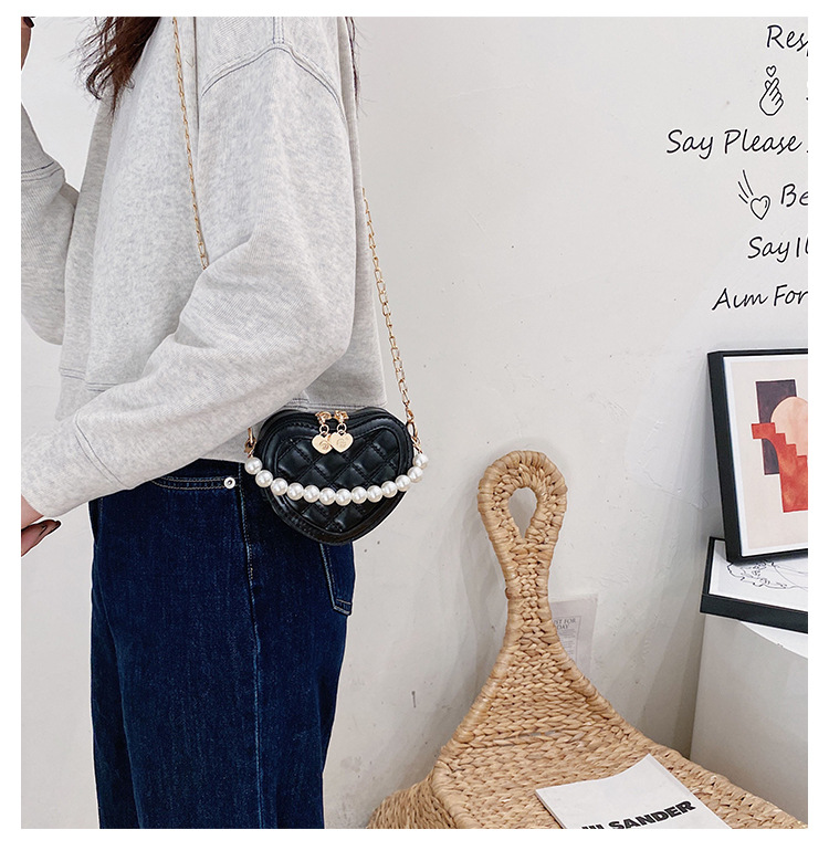Lucky Pig Korean Cute Cartoon Kid's Messenger Bag Fashion Casual Pu Mirror Princess Handbags Wholesale