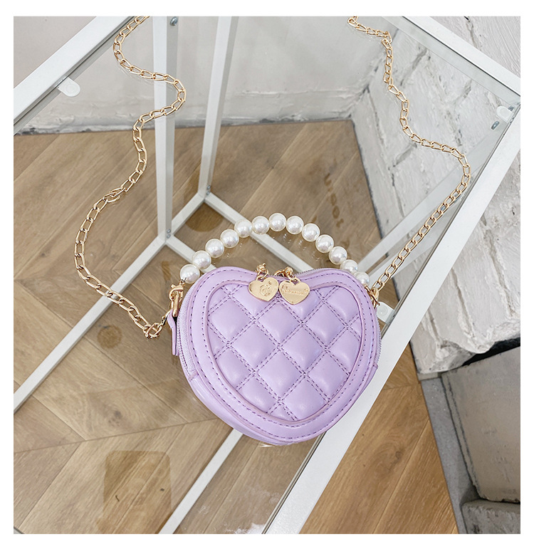 Lucky Pig Korean Cute Cartoon Kid's Messenger Bag Fashion Casual Pu Mirror Princess Handbags Wholesale