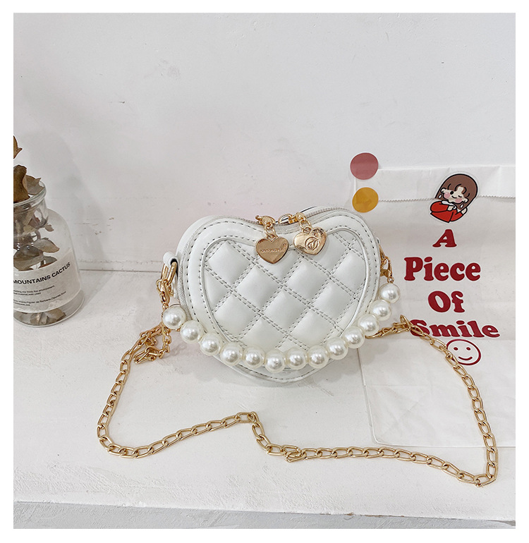 Lucky Pig Korean Cute Cartoon Kid's Messenger Bag Fashion Casual Pu Mirror Princess Handbags Wholesale