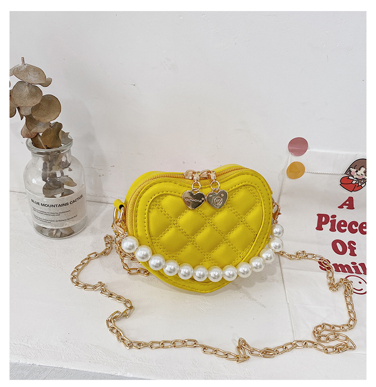 Lucky Pig Korean Cute Cartoon Kid's Messenger Bag Fashion Casual Pu Mirror Princess Handbags Wholesale