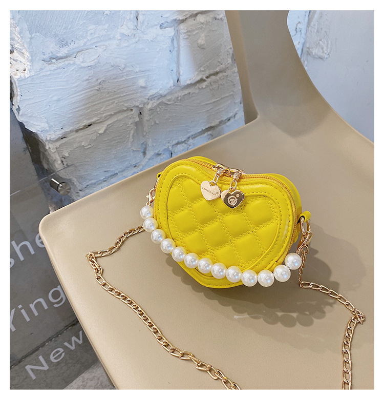 Lucky Pig Korean Cute Cartoon Kid's Messenger Bag Fashion Casual Pu Mirror Princess Handbags Wholesale