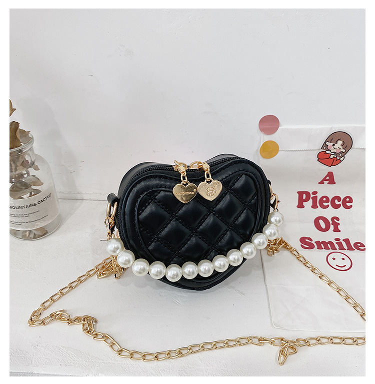 Lucky Pig Korean Cute Cartoon Kid's Messenger Bag Fashion Casual Pu Mirror Princess Handbags Wholesale