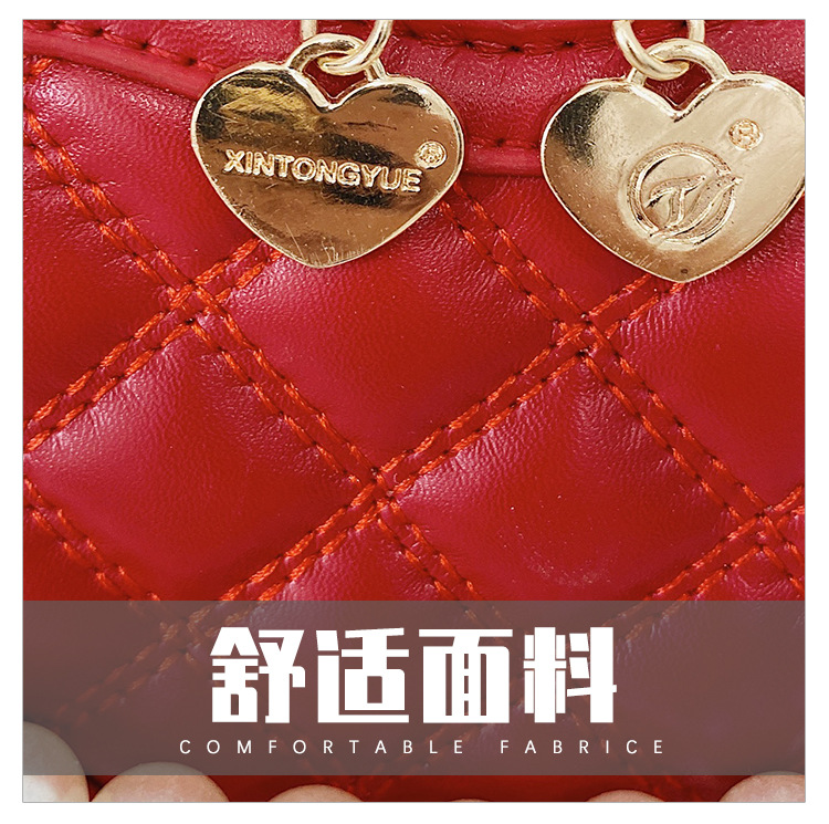 Lucky Pig Korean Cute Cartoon Kid's Messenger Bag Fashion Casual Pu Mirror Princess Handbags Wholesale