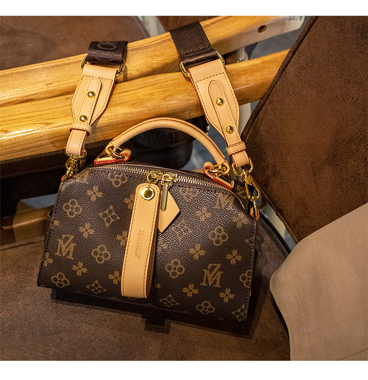 Handbags for Women 2021 New Autumn Versatile Casual Boston Bag Ins Online Influencer Fashion Shoulder Messenger Bag