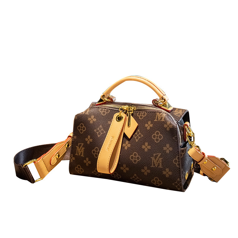 Handbags for Women 2021 New Autumn Versatile Casual Boston Bag Ins Online Influencer Fashion Shoulder Messenger Bag
