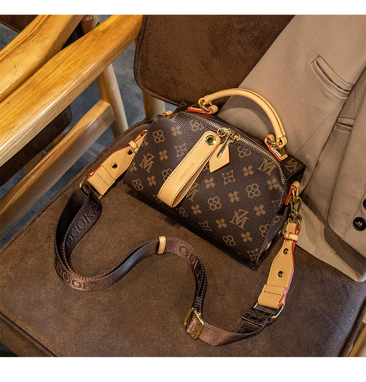 Handbags for Women 2021 New Autumn Versatile Casual Boston Bag Ins Online Influencer Fashion Shoulder Messenger Bag