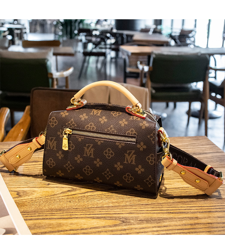 Handbags for Women 2021 New Autumn Versatile Casual Boston Bag Ins Online Influencer Fashion Shoulder Messenger Bag