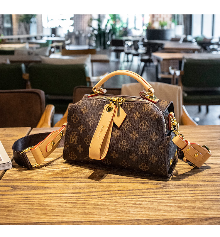 Handbags for Women 2021 New Autumn Versatile Casual Boston Bag Ins Online Influencer Fashion Shoulder Messenger Bag