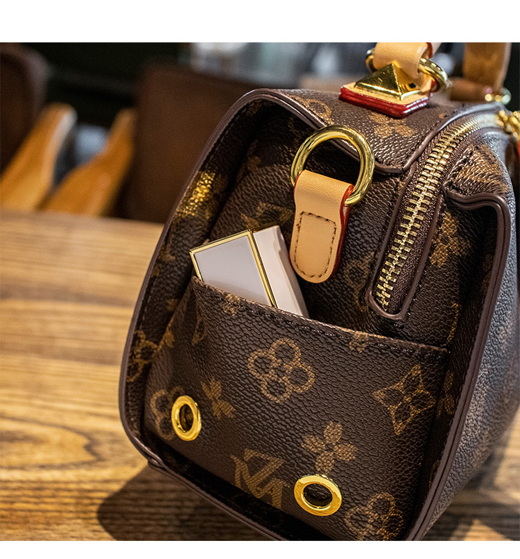 Handbags for Women 2021 New Autumn Versatile Casual Boston Bag Ins Online Influencer Fashion Shoulder Messenger Bag