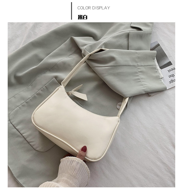 Sheng shi Handbags 2020 New Korean Version of the Western Style Shoulder Bag Simple Wild Red Underarm Package Fashion