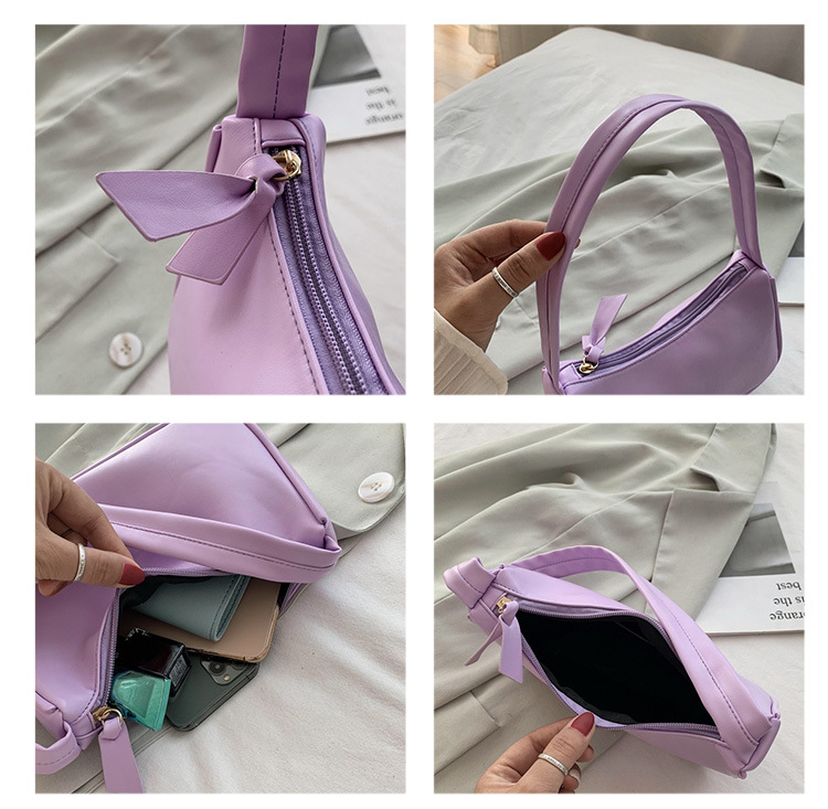 Sheng shi Handbags 2020 New Korean Version of the Western Style Shoulder Bag Simple Wild Red Underarm Package Fashion