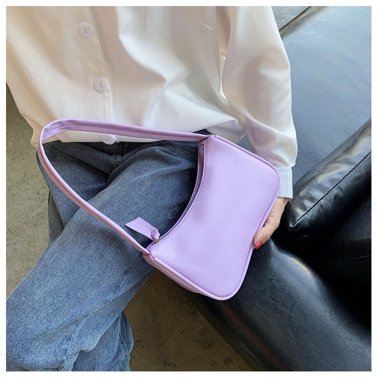Sheng shi Handbags 2020 New Korean Version of the Western Style Shoulder Bag Simple Wild Red Underarm Package Fashion
