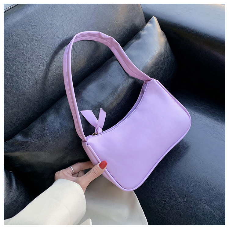 Sheng shi Handbags 2020 New Korean Version of the Western Style Shoulder Bag Simple Wild Red Underarm Package Fashion
