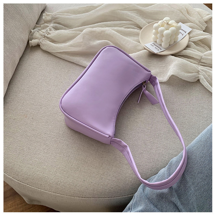 Sheng shi Handbags 2020 New Korean Version of the Western Style Shoulder Bag Simple Wild Red Underarm Package Fashion