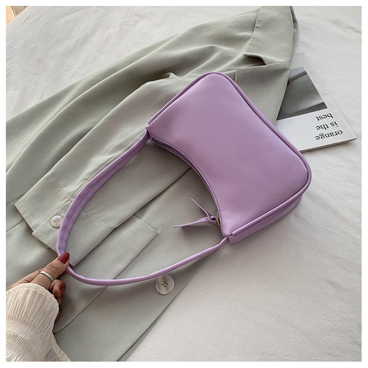 Sheng shi Handbags 2020 New Korean Version of the Western Style Shoulder Bag Simple Wild Red Underarm Package Fashion