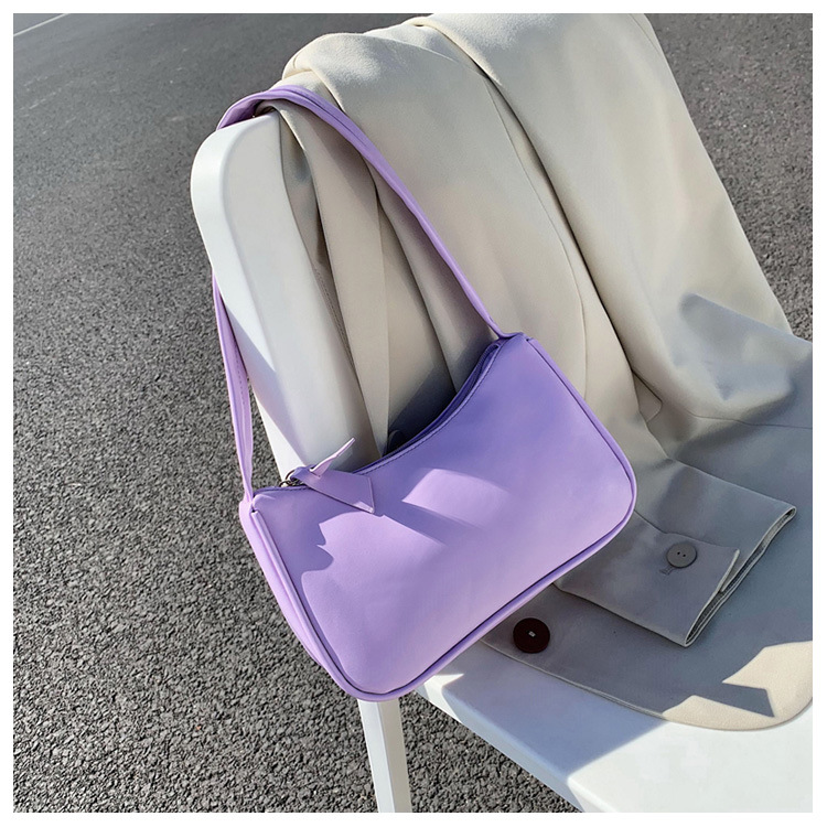 Sheng shi Handbags 2020 New Korean Version of the Western Style Shoulder Bag Simple Wild Red Underarm Package Fashion
